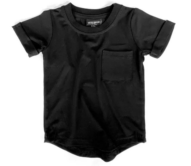 Little Bipsy Bamboo Pocket Tee